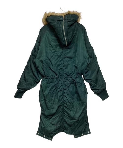 LE CIEL BLEU（ルシェルブルー）LE CIEL BLEU (ルシェルブルー) Convertible N-2B コート グリーン サイズ:36の古着・服飾アイテム