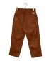 WEIRDO (ウィアード) LIFT UP (リフトアップ) ワークパンツ ブラウン サイズ:32：3500円