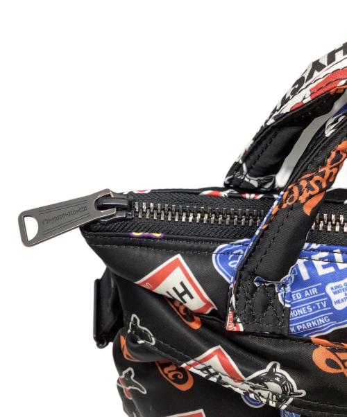 Hysteric Glamour（ヒステリックグラマー）Hysteric Glamour (ヒステリックグラマー) PORTER (ポーター) 2WAYミニヘルメットバッグ ブラックの古着・服飾アイテム