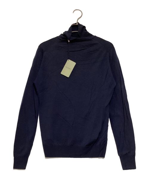 JOHN SMEDLEY（ジョンスメドレー）JOHN SMEDLEY (ジョンスメドレー) CATKIN SWEATER RC LS ネイビー サイズ:XLの古着・服飾アイテム