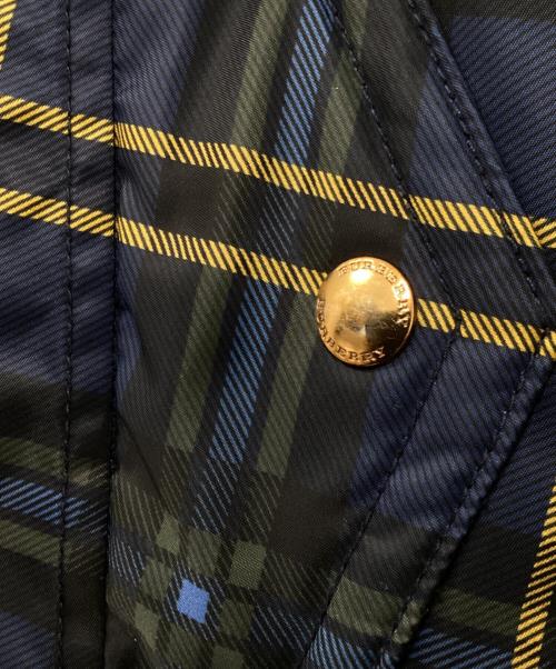 BURBERRY（バーバリー）BURBERRY (バーバリー) 中綿ジャケット ネイビー サイズ:52の古着・服飾アイテム