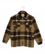 WOOLRICHウールリッチ）の古着「【古着】70S'ウールジャケット」｜ベージュ