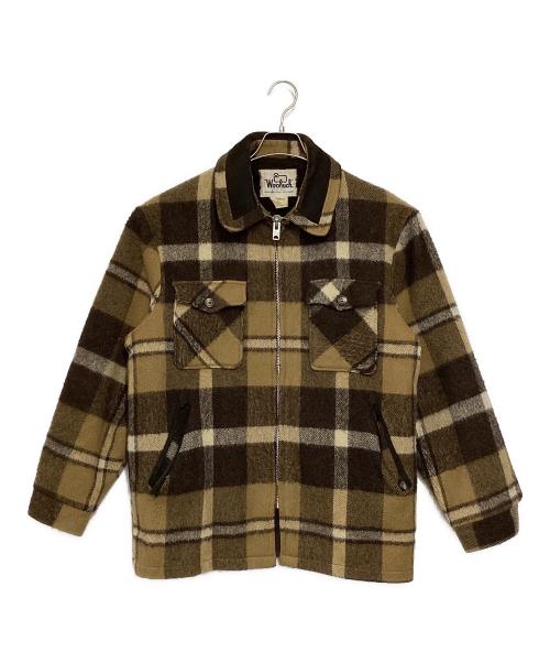 WOOLRICH（ウールリッチ）WOOLRICH (ウールリッチ) 【古着】70S'ウールジャケット ベージュ サイズ:Lの古着・服飾アイテム