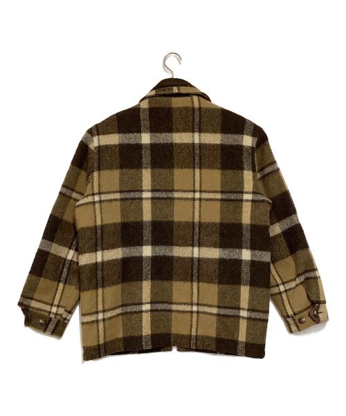 WOOLRICH（ウールリッチ）WOOLRICH (ウールリッチ) 【古着】70S'ウールジャケット ベージュ サイズ:Lの古着・服飾アイテム