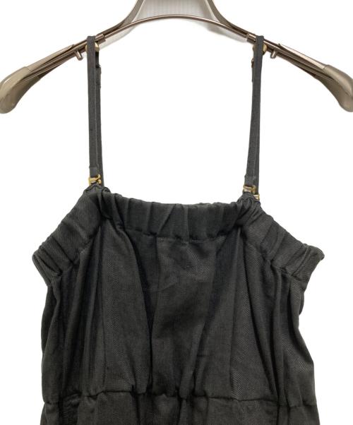 DELIY（デリー）DELIY (デリー) リネンキャミソールワンピース グレーの古着・服飾アイテム