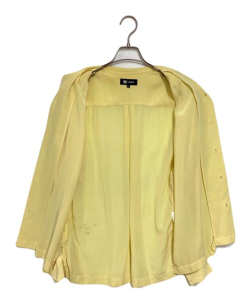 im product（アイムプロダクト）im product (アイムプロダクト) 【古着】90S'シルクオープンカラーシャツ イエロー サイズ:Lの古着・服飾アイテム