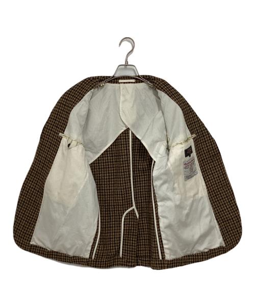BEAMS PLUS（ビームスプラス）BEAMS PLUS (ビームスプラス) Harris Tweed (ハリスツイード) Elbow Patch 3B Jacket ブラウン サイズ:Sの古着・服飾アイテム