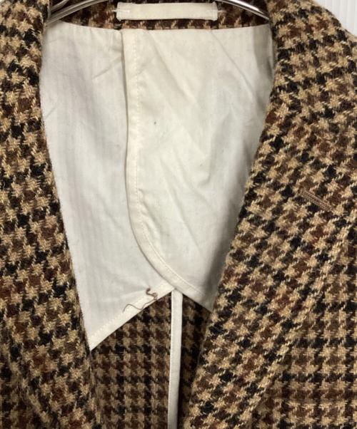 BEAMS PLUS（ビームスプラス）BEAMS PLUS (ビームスプラス) Harris Tweed (ハリスツイード) Elbow Patch 3B Jacket ブラウン サイズ:Sの古着・服飾アイテム