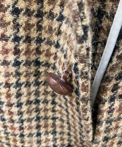 BEAMS PLUS（ビームスプラス）BEAMS PLUS (ビームスプラス) Harris Tweed (ハリスツイード) Elbow Patch 3B Jacket ブラウン サイズ:Sの古着・服飾アイテム