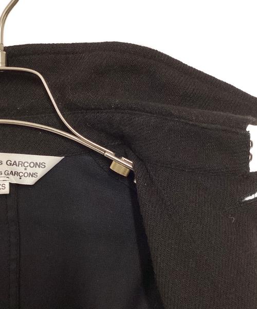 COMME des GARCONS COMME des GARCONS（コムデギャルソン コムデギャルソン）COMME des GARCONS COMME des GARCONS (コムデギャルソン コムデギャルソン) 切替コート ブラック サイズ:XSの古着・服飾アイテム