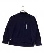 UNIQLO×ANYA HINDMARCHユニクロ×アニヤ・ハインドマーチ）の古着「カシミヤハイネックセーター」｜ネイビー
