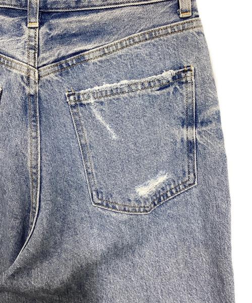 RED CARD（レッドカード）RED CARD (レッドカード) Dakota ダメージ加工デニムパンツ インディゴ サイズ:22の古着・服飾アイテム