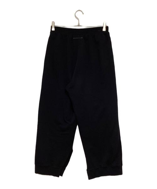 MM6 Maison Margiela（エムエムシックスメゾンマルジェラ）MM6 Maison Margiela (エムエムシックス メゾンマルジェラ) ブランドロゴスウェットパンツ ブラック サイズ:キッズ　14の古着・服飾アイテム