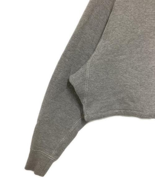 HAVERSACK（ハバーサック）HAVERSACK (ハバーサック) クルーネック ショートスウェット グレー サイズ:1の古着・服飾アイテム