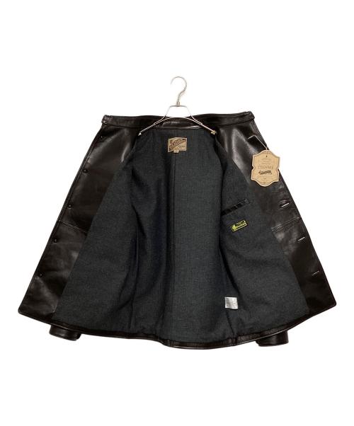 Y'2 leather（ワイツーレザー）Y'2 leather (ワイツーレザー) ECO HORSE 30'S CAR COAT ブラック サイズ:44の古着・服飾アイテム