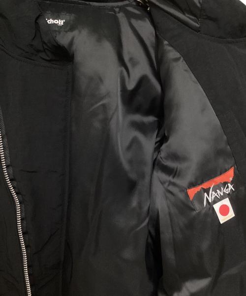 Schott（ショット）Schott (ショット) NANGA (ナンガ) DOUBLE BREAST DOWN JACKET ブラック サイズ:Lの古着・服飾アイテム