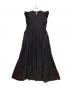 SLOBE IENA (スローブ イエナ) ピンタックフリルワンピース ブラック サイズ:表記無：6000円