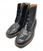 Maison Margielaメゾンマルジェラ）の古着「Leather Combat Boots」｜ブラック