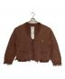 doublet（ダブレット）の古着「OVERSIZED CUT-OFF CARDIGAN」｜ブラウン