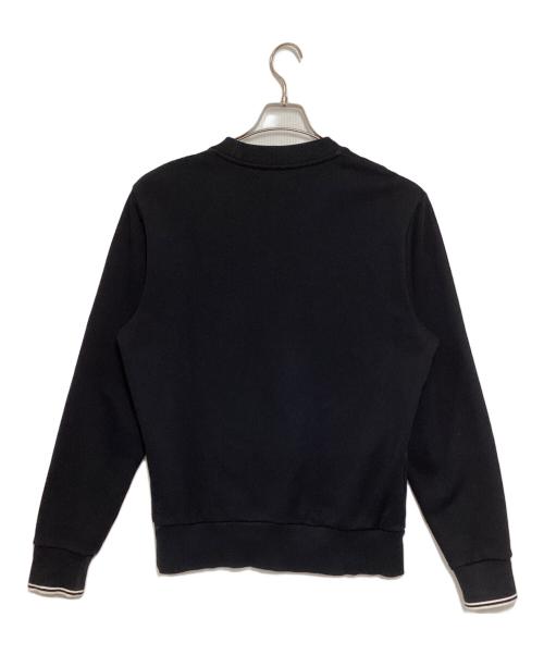 FRED PERRY（フレッドペリー）FRED PERRY (フレッドペリー) クルーネックスウェット ブラック サイズ:Mの古着・服飾アイテム