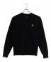 FRED PERRY（フレッドペリー）の古着「クルーネックスウェット」｜ブラック