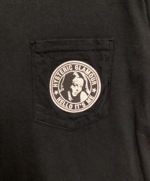 WIND AND SEA（ウィンダンシー）WIND AND SEA (ウィンダンシー) Hysteric Glamour (ヒステリックグラマー) ポケットTシャツ ネイビー サイズ:Mの古着・服飾アイテム