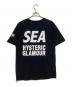 WIND AND SEA (ウィンダンシー) Hysteric Glamour (ヒステリックグラマー) ポケットTシャツ ネイビー サイズ:M：6000円