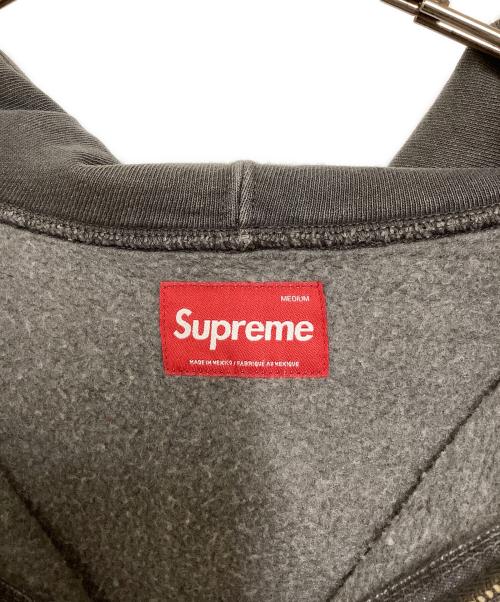 SUPREME（シュプリーム）SUPREME (シュプリーム) Overdyed Small Box Zip Up Hooded グレー サイズ:Mの古着・服飾アイテム