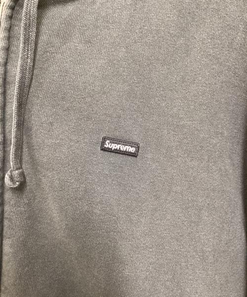 SUPREME（シュプリーム）SUPREME (シュプリーム) Overdyed Small Box Zip Up Hooded グレー サイズ:Mの古着・服飾アイテム