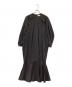 ENFOLD（エンフォルド）の古着「MERMAID COCOON DRESS」｜グレー