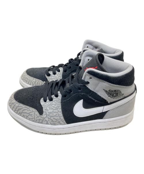 NIKE（ナイキ）NIKE (ナイキ) AIR JORDAN 1 MID SE ブラック サイズ:US7の古着・服飾アイテム