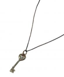 TIFFANY & Co.（ティファニー）の古着「ハートキーネックレス」｜シルバー