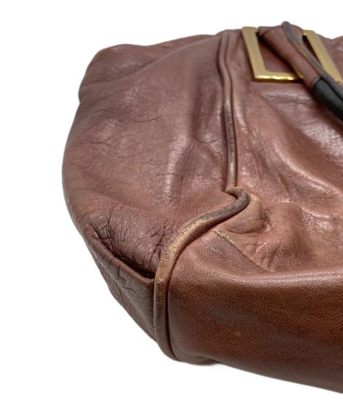 Chloe（クロエ）Chloe (クロエ) ハンドバッグ ブラウンの古着・服飾アイテム