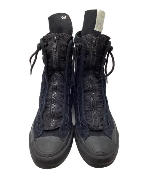 CONVERSE ADDICT（コンバース アディクト）CONVERSE ADDICT (コンバース アディクト) N.HOOLYWOOD (エヌ ハリウッド) ADDICT CHUCK TAYLOR NH KNEE HI ブラック サイズ:US8の古着・服飾アイテム