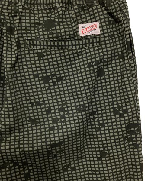 X-LARGE（エクストララージ）X-LARGE (エクストララージ) NIGHT CAMO EASY PANTS グリーン サイズ:Lの古着・服飾アイテム