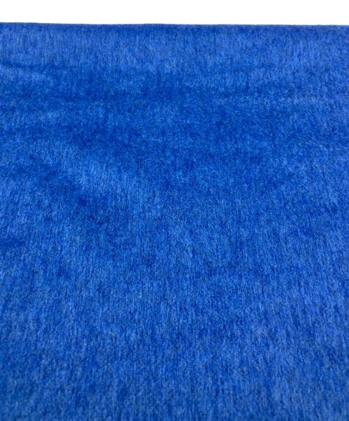 PIACENZA（ピアチェンツァ）PIACENZA (ピアチェンツァ) BICOLOR SCARF ブルー×グレーの古着・服飾アイテム