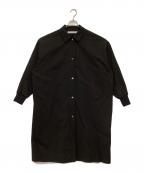 journal standard luxeジャーナルスタンダード ラックス）の古着「ヴィンテージウェザー ロングリブコート」｜ブラック