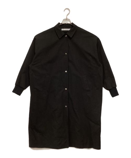 journal standard luxe（ジャーナルスタンダード ラックス）journal standard luxe (ジャーナルスタンダード リュクス) ヴィンテージウェザー ロングリブコート ブラック サイズ:表記無しの古着・服飾アイテム