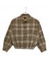 PENDLETON（ペンドルトン）の古着「CHECK BLOUSON」｜ベージュ