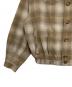 中古・古着 PENDLETON (ペンドルトン) M TO R (ムウトアール) CHECK BLOUSON ベージュ サイズ:XL：9000円