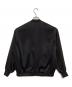 23区 (ニジュウサンク) ドレープサテン MA-1 ブルゾン ブラック サイズ:38：8000円