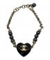 CHANEL (シャネル) ココハートブレスレット ゴールド×ブラック：84000円