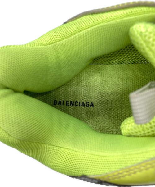 BALENCIAGA（バレンシアガ）BALENCIAGA (バレンシアガ) Triple S グレー×イエロー サイズ:EUR 42の古着・服飾アイテム
