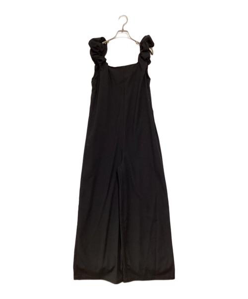 STYLE MIXER（スタイルミキサー）STYLE MIXER (スタイルミキサー) ショルダーシャーリングオールインワン ブラック サイズ:M 未使用品の古着・服飾アイテム