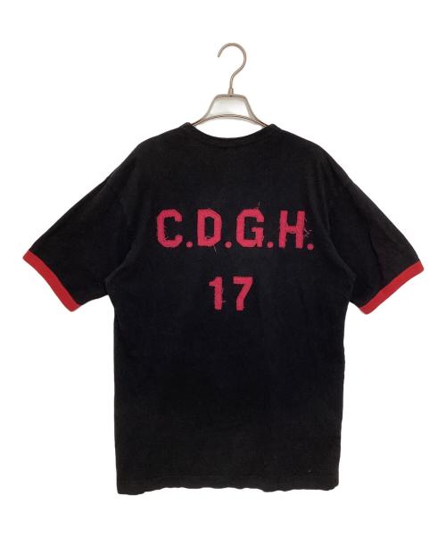 COMME des GARCONS HOMME（コムデギャルソン オム）COMME des GARCONS HOMME (コムデギャルソン オム) バックロゴTシャツ ブラック サイズ:Mの古着・服飾アイテム