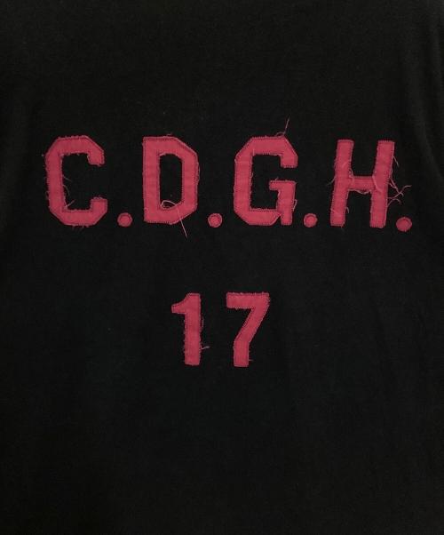 COMME des GARCONS HOMME（コムデギャルソン オム）COMME des GARCONS HOMME (コムデギャルソン オム) バックロゴTシャツ ブラック サイズ:Mの古着・服飾アイテム