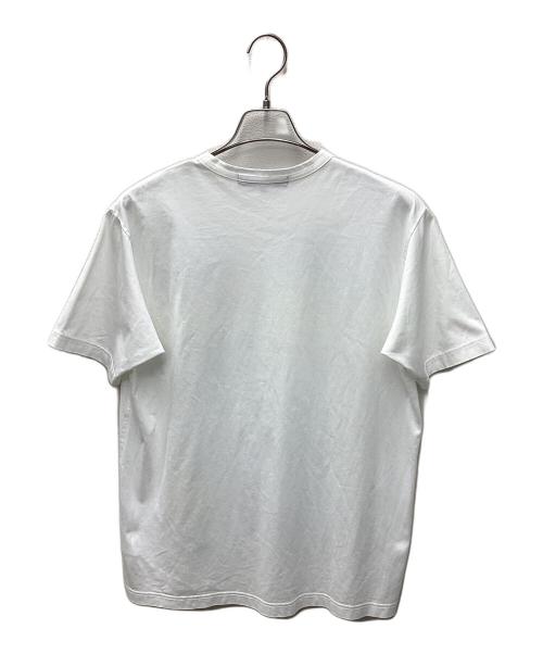 COMME des GARCONS JUNYA WATANABE MAN（コム デ ギャルソン ジュンヤ ワタナベ マン）COMME des GARCONS JUNYA WATANABE MAN (コム デ ギャルソン ジュンヤ ワタナベ マン) 綿度詰天竺 Civilization プリント Tシャツ ホワイト サイズ:Mの古着・服飾アイテム