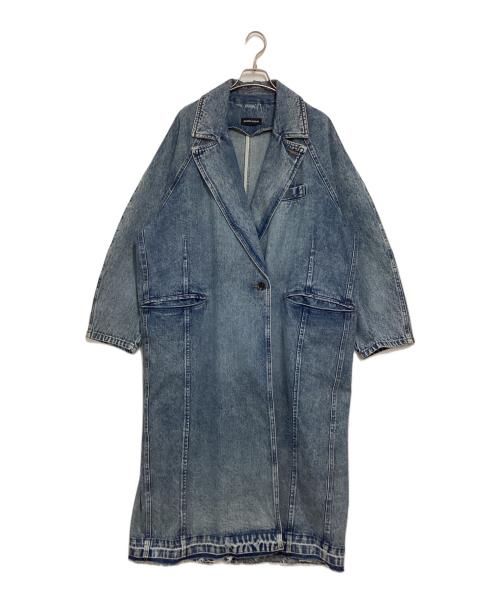 MAISON SPECIAL（メゾンスペシャル）MAISON SPECIAL (メゾンスペシャル) Washed Denim Coat インディゴ サイズ:FREEの古着・服飾アイテム
