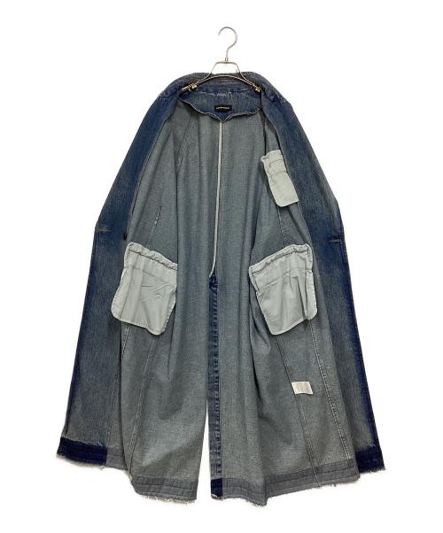 MAISON SPECIAL（メゾンスペシャル）MAISON SPECIAL (メゾンスペシャル) Washed Denim Coat インディゴ サイズ:FREEの古着・服飾アイテム