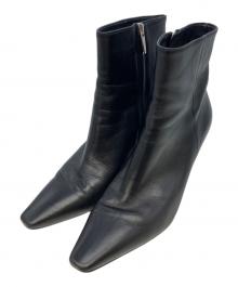 Gianvito Rossi（ジャンヴィト ロッシ）の古着「サイドジップブーツ」｜ブラック